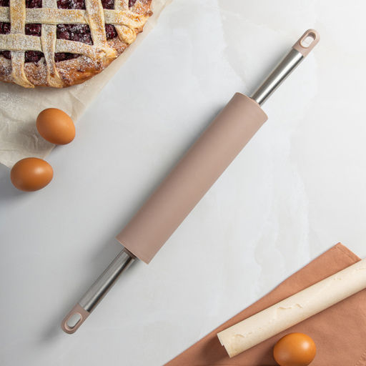 Скалка для теста силиконовая 49,5х5см, SATOSHI Алион арт. 856-107