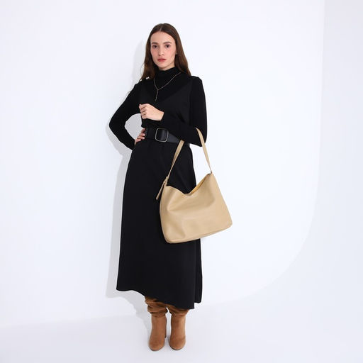 Сумка-мешок на магните, косметичка на молнии, цвет бежевый - Simaland фото 8