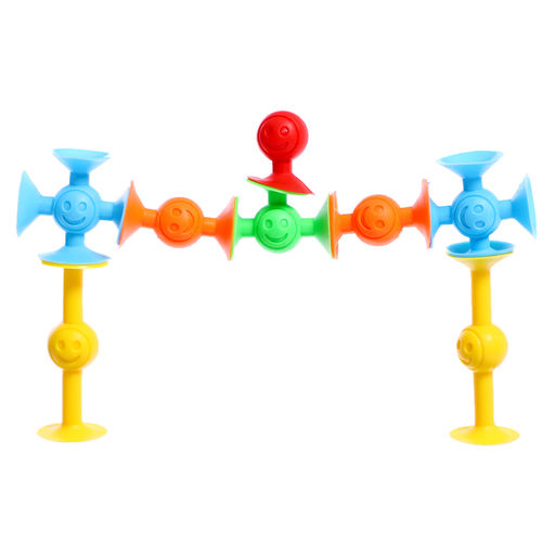 Мягкий конструктор детский Весёлые присоски, 35 деталей - Simaland фото 4