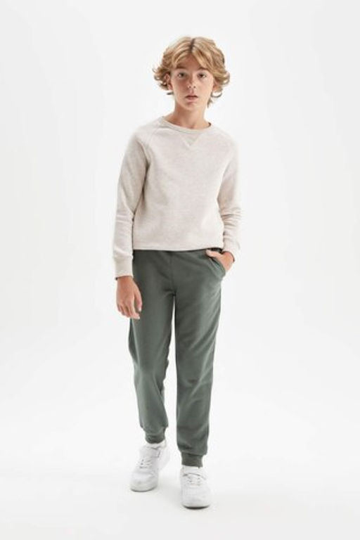 Erkek Cocuk Antrasit Beli Pacas? Lastikli Cepli Jogger Okul Esofman Alt? - Defacto фото 2