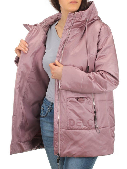 BM-1100 LILAC Куртка демисезонная женская АЛИСА (100 гр. синтепон) - Фабричный китай фото 7