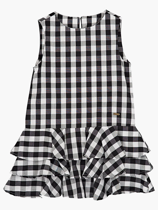 Платье в клетку UD 3999 клетка - Mini maxi фото 8