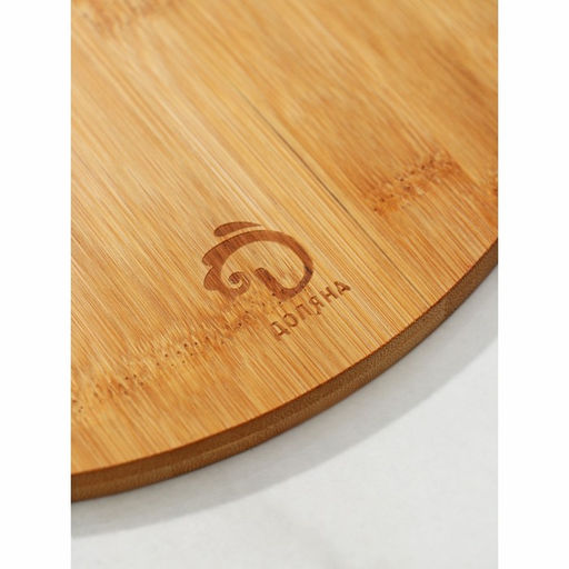 Маслёнка - сырница Доляна, d=28 см, бамбук  фото 5