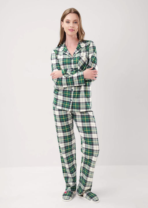 LP15-1199/4 Пижама жен. Новогоднее чудо (ЧЗ)