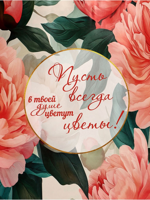 Цена за 2 шт. Пакет подарочный крафт, Цветы, 32?17.5?37 см