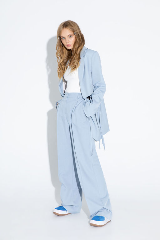 Жакет Pirs 4656 серо-голубой  фото 5