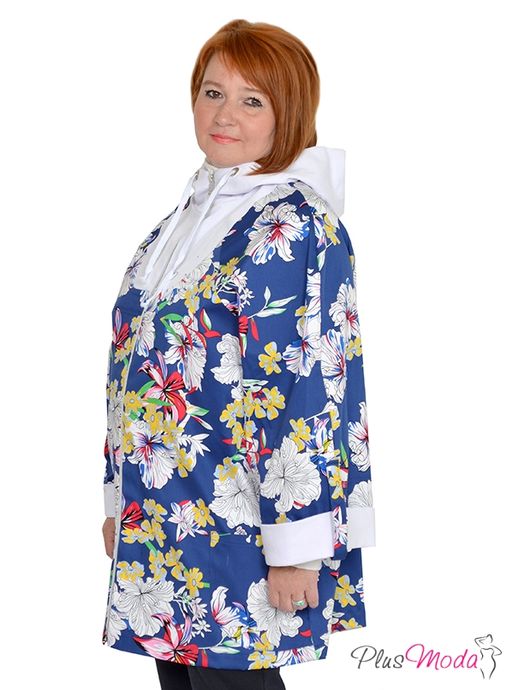 Парка Модель №1012 размеры 44-84 - Plusmoda фото 5