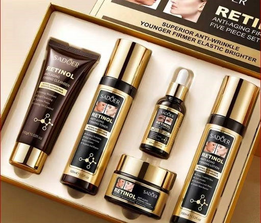 SADOER Подарочный набор уходовой косметики для лица с ретинолом Anti-Aging