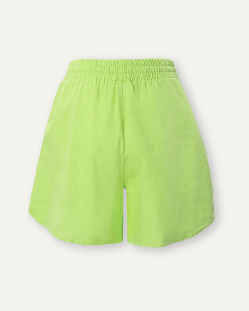 Короткие шорты из комбинированной ткани - Incity фото 8