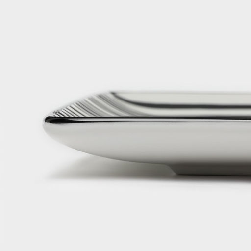 Блюдо Magistro Hypnose, 27×16.5×2 см, прямоугольное, фарфор, белое