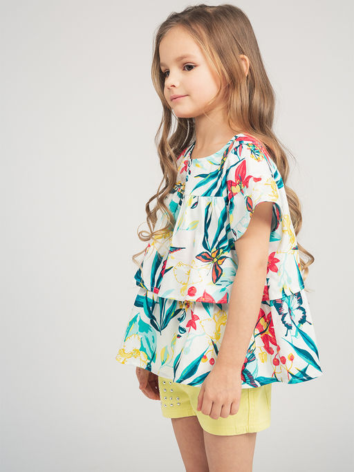 PlayToday / Шорты текстильные для девочек  фото 7