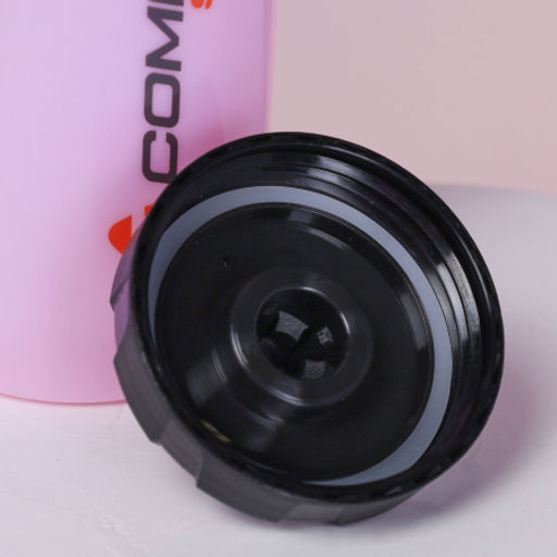 Бутылка велосипедная COMIRON RACE1 гоночная, силиконовый клапан +уплотнитель, пищевой PP, BPA-free, цвет Pink 550ml - Галеонтрейд фото 3