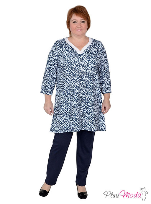Туника Модель №392 размеры 50-80 - Plusmoda фото 3