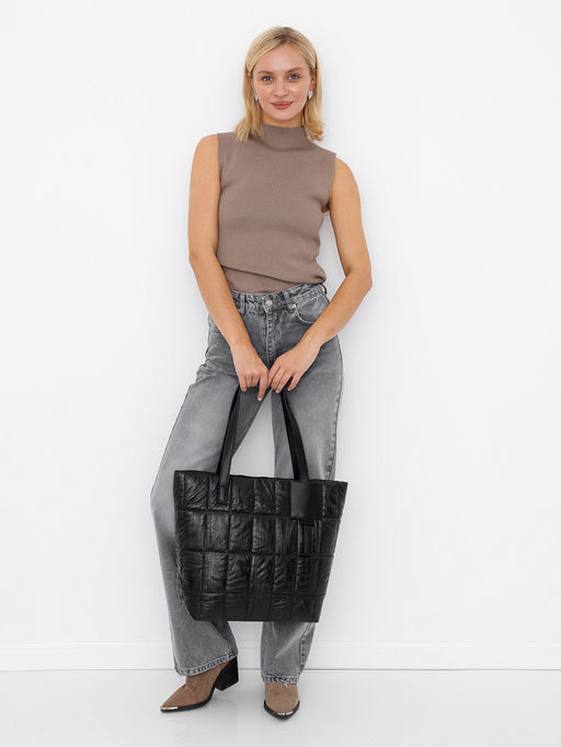 Сумка 58272L black Velina Fabbiana-Safenta