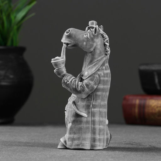 Фигурка «Конь в пальто», 12 см