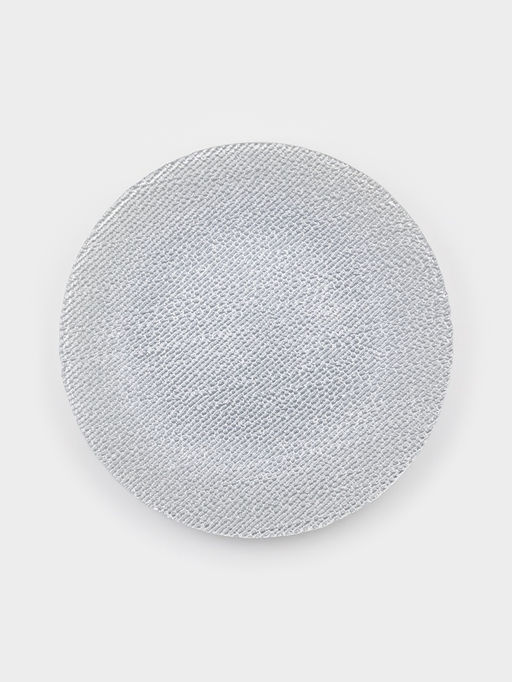 Тарелка подстановочная Magistro Cotton, d=33 см, стекло, серебристая  фото 10