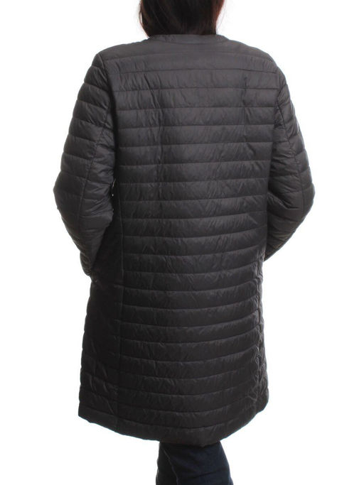 K-528 DK. GRAY Куртка демисезонная стеганая женская (70 гр. холлофайбер) - Fashion фото 8