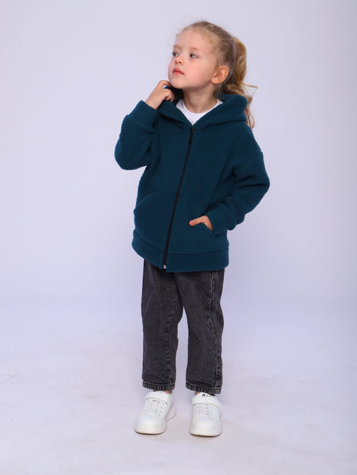 ТД033 Толстовка Soft (изумрудный) - Милаша фото 3