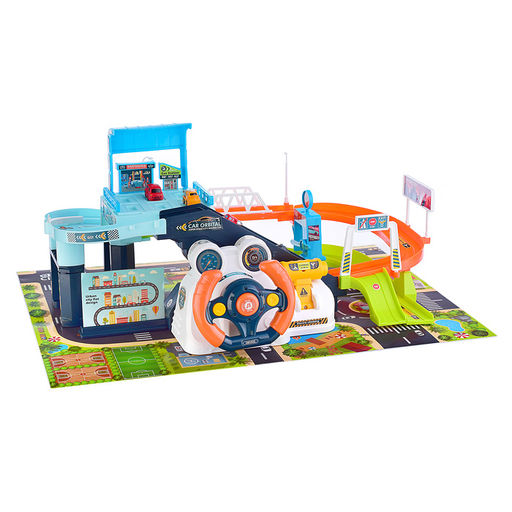 Паркинг "Городская автостоянка с рулем" в коробке