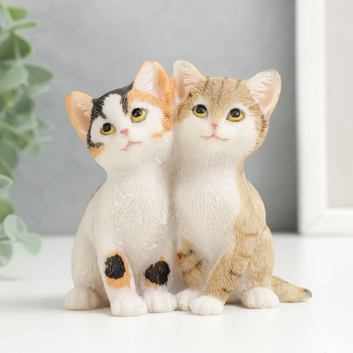 Фигурка полистоун «Котятки-малыши», 8.5×6×8 см