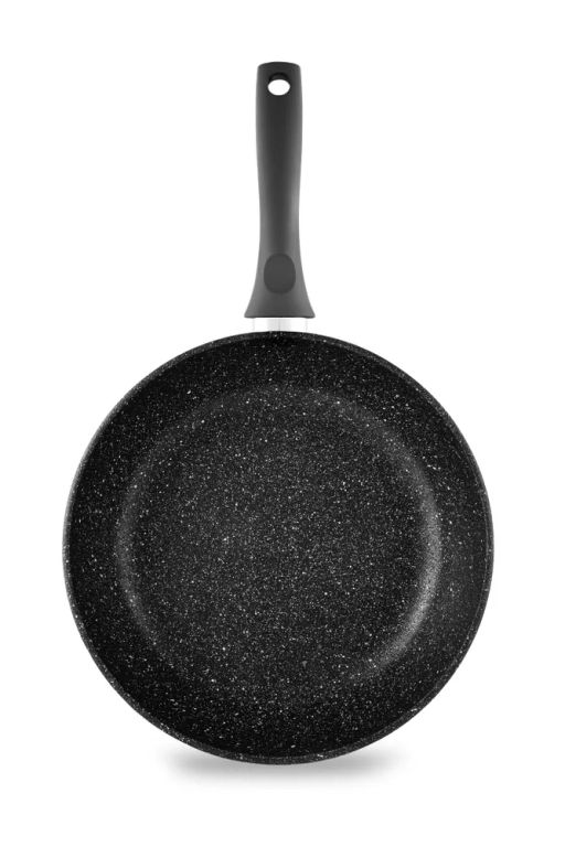 Сковорода Алтай Индукция Природные минералы, несъемная ручка, 26 см - Нева металл посуда фото 9