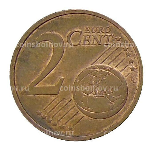 Монета 2 евроцента 1999 года Франция