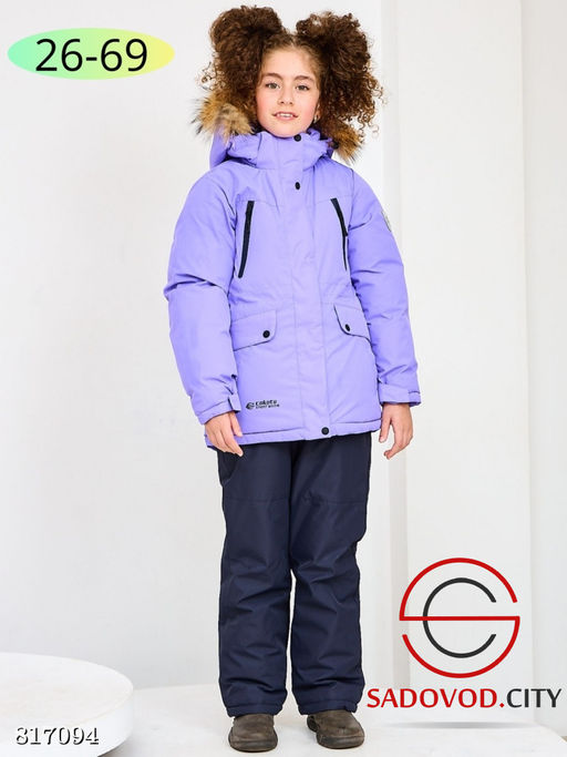 Зимний мембранный костюм для девочки - Bruno фото 2