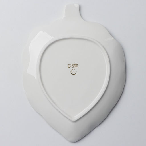 Тарелка плоская керамическая «Артишок», 20×17 см