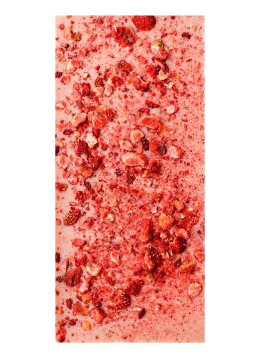 Цветной шоколад с клубникой, 100 г - Сибирский кедр фото 8