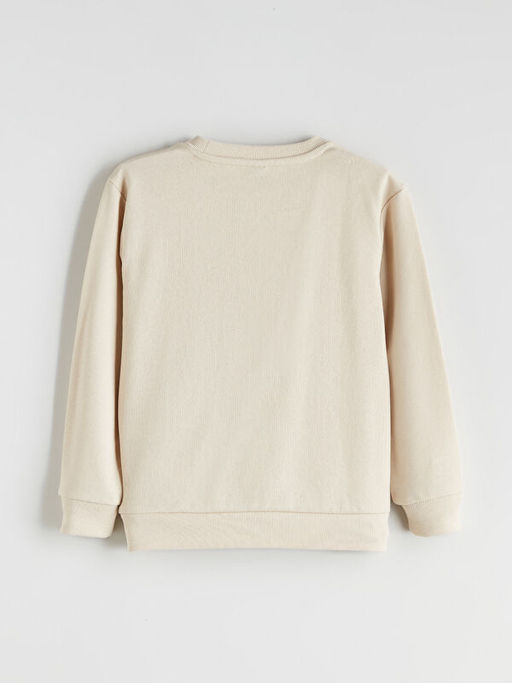Bisiklet Yaka Erkek ?ocuk Sweatshirt