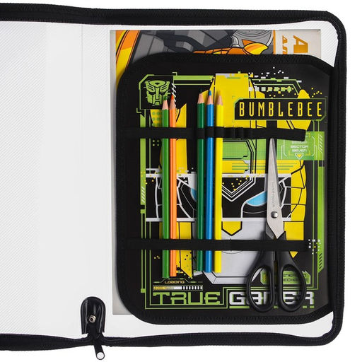 Папка пластиковая А4, на молнии, Трансформеры - Hasbro фото 5