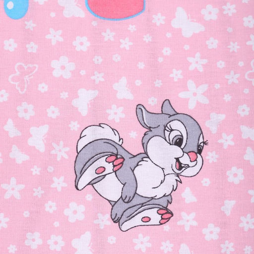 Постельное бельё BABY Зайки серые бело-розовый 112х147см, 110х150см, 60х60см, бязь 120г/м, , хлопок 100% - Атра фото 3