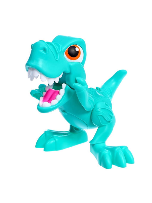 Набор для игры с мягким пластилином Диномир, 6 баночек с массой для лепки, 5 форм - Эврики фото 18