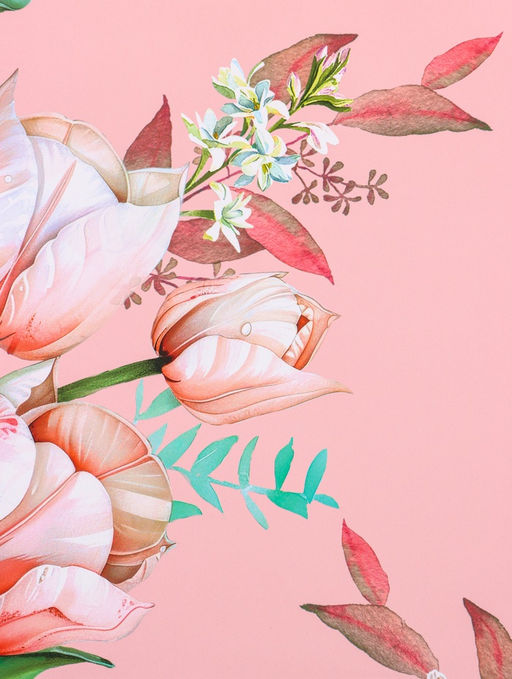 Цена за 2 шт. Пакет подарочный ламинированный вертикальный Магия цветущих снов, 33?42.5?10 см