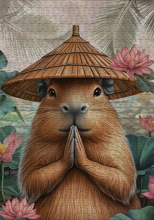 ФРЕЯ Пазл 500 элемент. PZL-500/82 Дао капибары