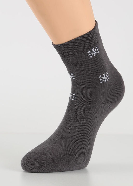 (ЭЙС) Д106Пш носки жен. плюш х/б