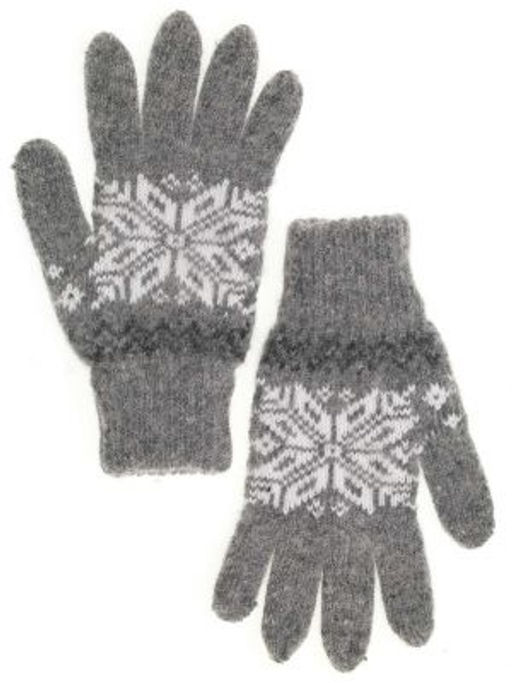 Перчатки женские "Снежинка с зигзагом" 5322-6