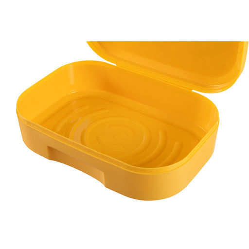 ЛАНЧ-БОКС С ДЕКОРОМ ГОРОДСКИЕ ФАНТАЗИИ, 180x130x50ММ, 0,98Л (Желтый) - Phibo фото 6