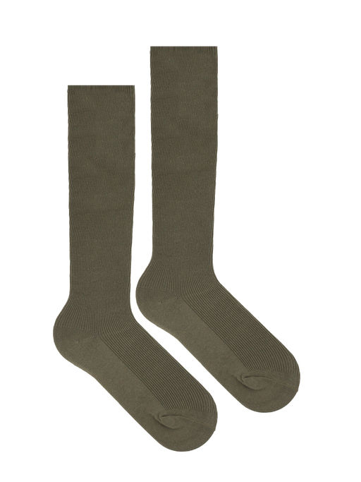 Гольфы р.35-40 Рубчик Оливковые - Krumpy фото 4