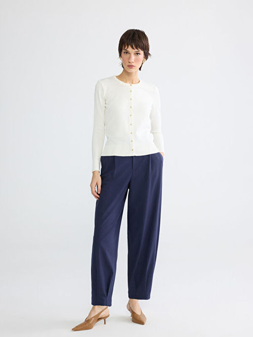 Bisiklet Yaka Kad?n Triko H?rka