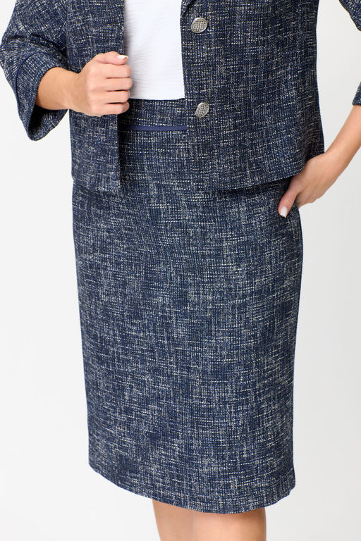 Костюм ДаЛи 3455.2 синий меланж