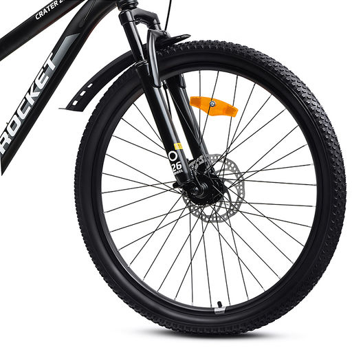 Велосипед 26" Rocket Crater 26, цвет черный, размер 14"