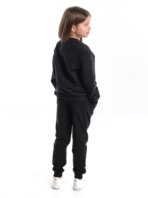 Комплект спортивный для девочки UD 7749 черный - Mini maxi фото 2