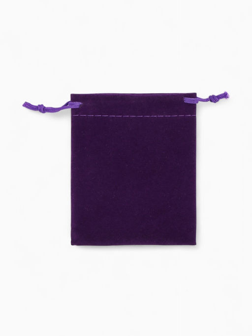 Набор мешочков бархатных 50 шт. 10×12 см, фиолетовый
