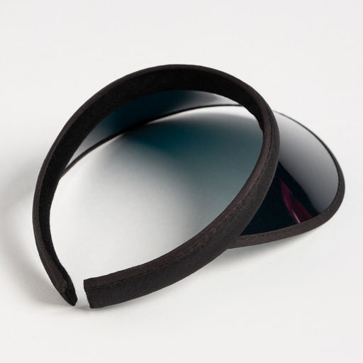 Козырёк женский MINAKU, чёрный, размер 56-58