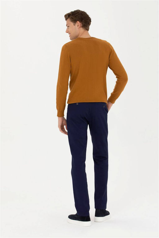 Erkek Lacivert Kanvas / Chino Pantolon Sepette S_rpriz _ndirim - U.s. polo assn фото 7