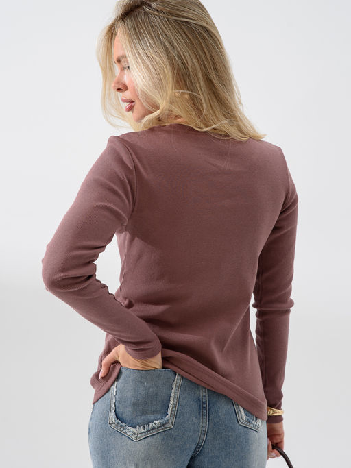 Лонгслив хлопковый "Кашкорсе"