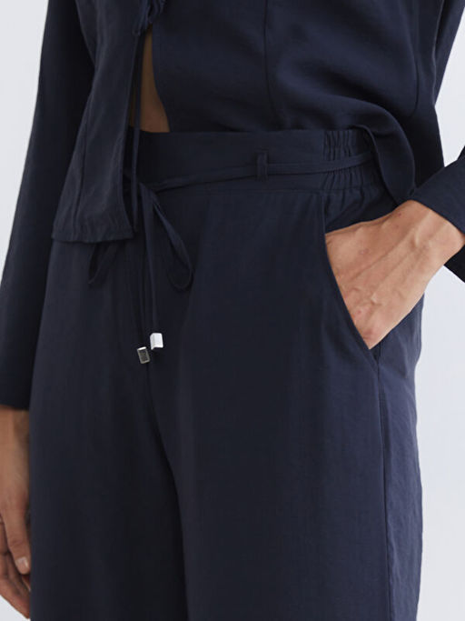 Beli Lastikli Geni? Pa?a Kad?n Pantolon