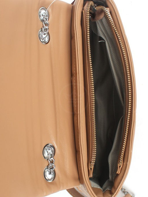 Сумка женская искусственная кожа RSR-1032, 1отдел, плечевой ремень (цепочка), карамель SALE 258024 - Adelia фото 6