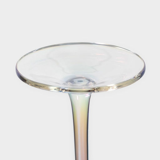 Бокалы для шампанского Magistro «Дарио», 180 мл, 7×27.5 см, набор 6 шт., стекло, перламутровые